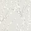 black-grey botanical wallpaper from romo