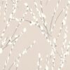 pink botanical wallpaper from romo