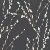 black-grey botanical wallpaper from romo