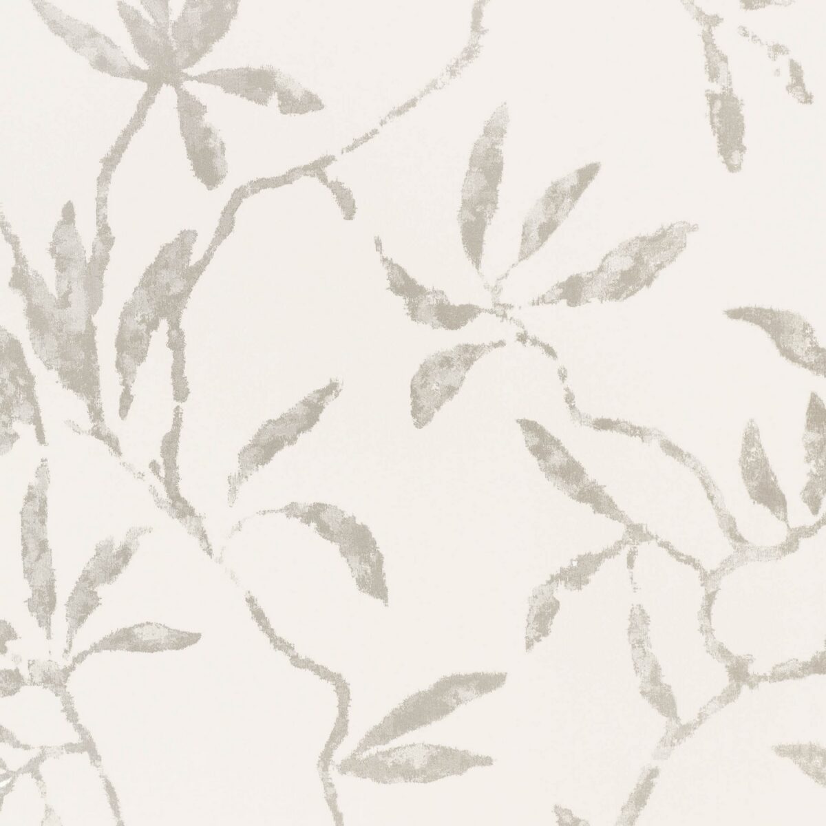 neutral botanical wallpaper from romo
