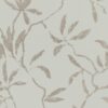 black-grey botanical wallpaper from romo