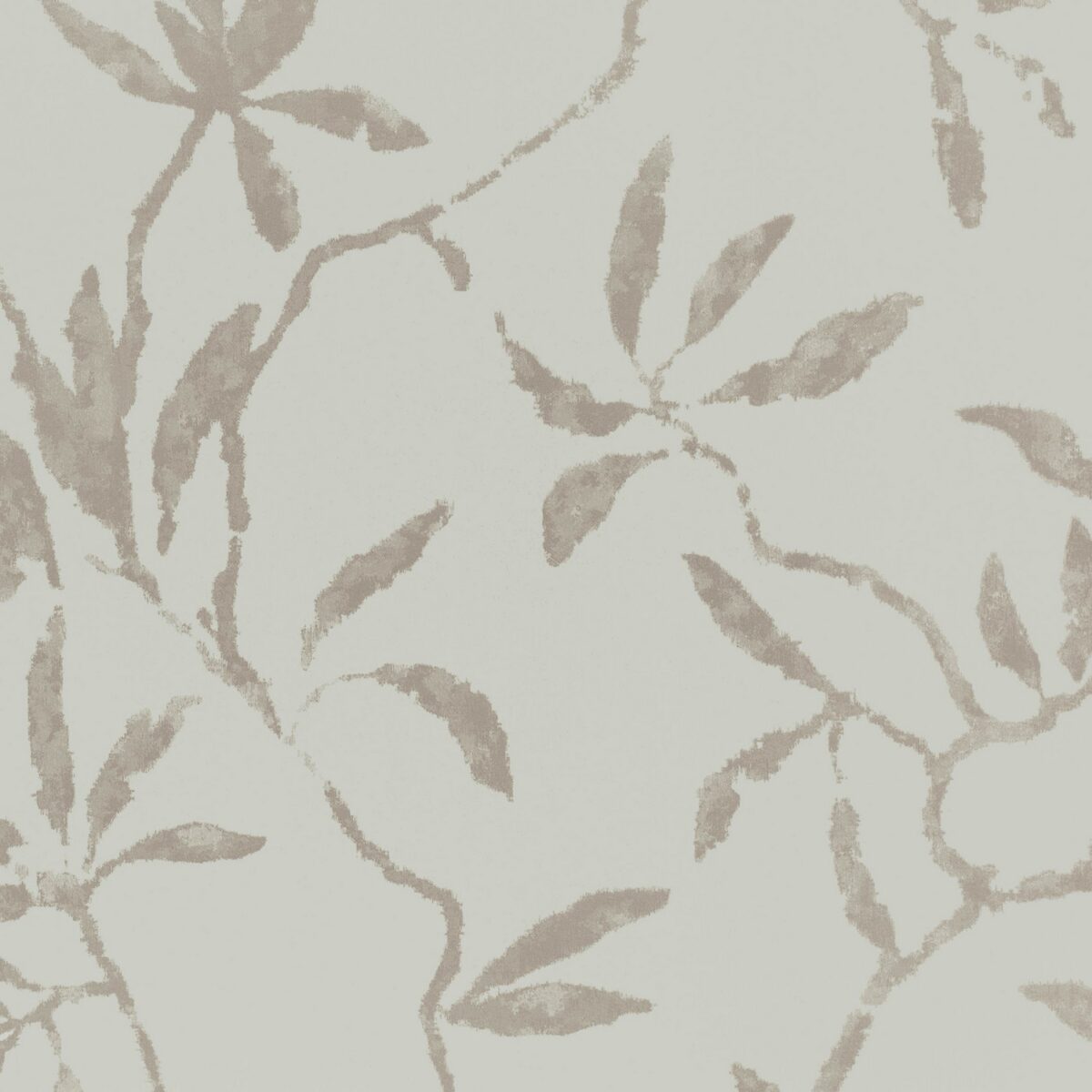 Sefina Wallcovering - Silver Blue by black-grey botanical wallpaper from romo