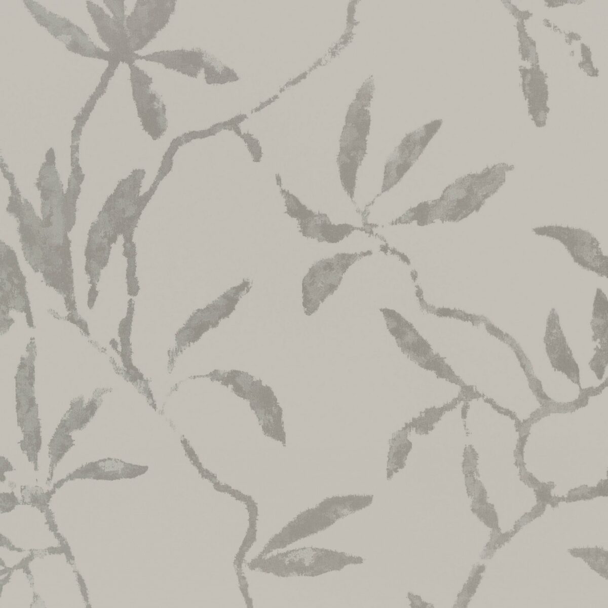 Sefina Wallcovering - Mushroom by black-grey botanical wallpaper from romo