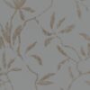 black-grey botanical wallpaper from romo