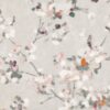 pink botanical wallpaper from romo