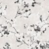 black-grey botanical wallpaper from romo