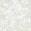 black-grey botanical wallpaper from romo