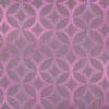 purple geometric voile-sheer fabric from Designers Guild