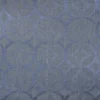 blue geometric voile-sheer fabric from Designers Guild