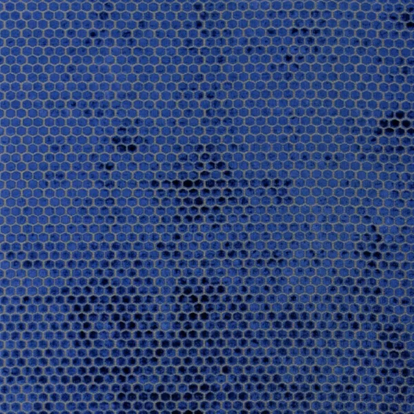 Jabot Fabric - Cobalt by blue spotted jacquard fabric from Designers Guild