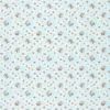 blue botanical cotton fabric from Designers Guild