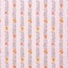 pink botanical cotton fabric from Designers Guild