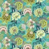 green botanical cotton fabric from Designers Guild