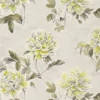 neutral botanical cotton fabric from Designers Guild