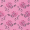 pink botanical linen fabric from Designers Guild