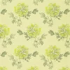 green botanical linen fabric from Designers Guild