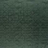 green geometric voile-sheer fabric from Designers Guild
