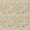 pink botanical cotton fabric from Designers Guild