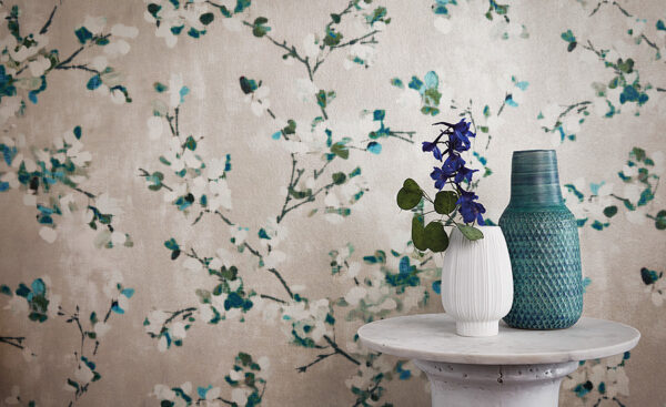 Floris Wallcovering - Spring Rose by Floris Wallcovering - Spring Rose from