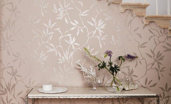 Sefina Wallcovering - Silver Blue by Sefina Wallcovering - Silver Blue from