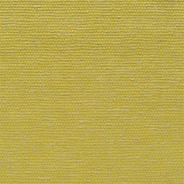 yellow plain linen fabric from Designers Guild
