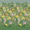 green botanical wallpaper from designers guild