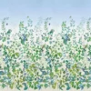 blue botanical wallpaper from designers guild