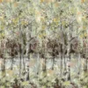 brown botanical wallpaper from designers guild