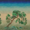 green botanical wallpaper from designers guild