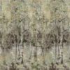 brown botanical wallpaper from designers guild