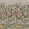 brown botanical wallpaper from designers guild