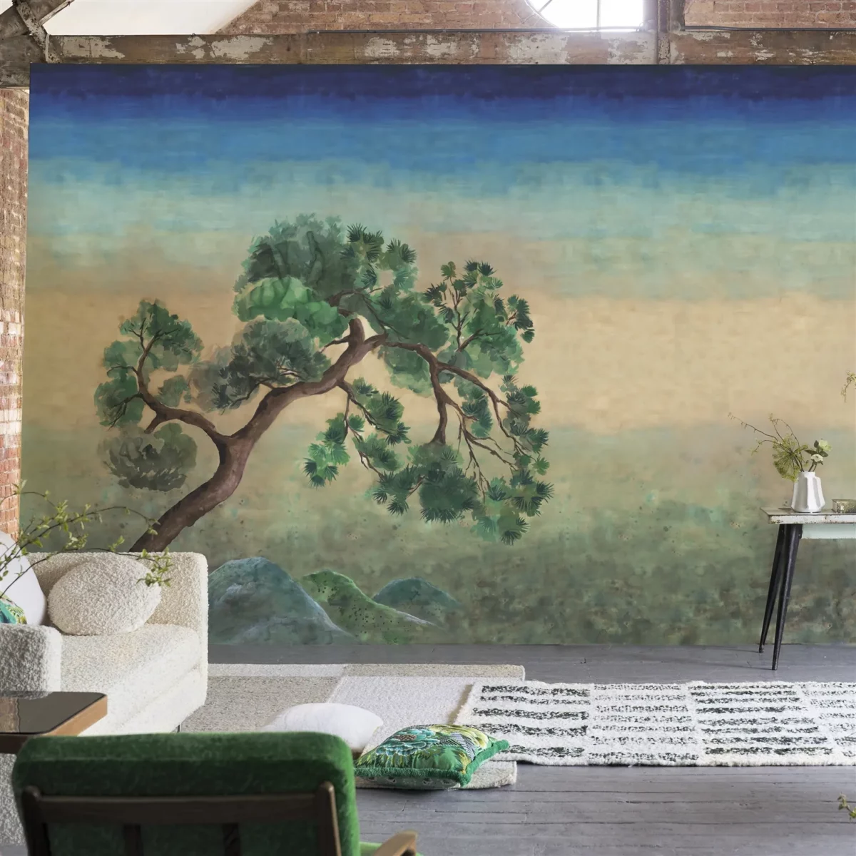 Scene D Arbre Wallpaper - Elm by Scene D Arbre Wallpaper - Elm from