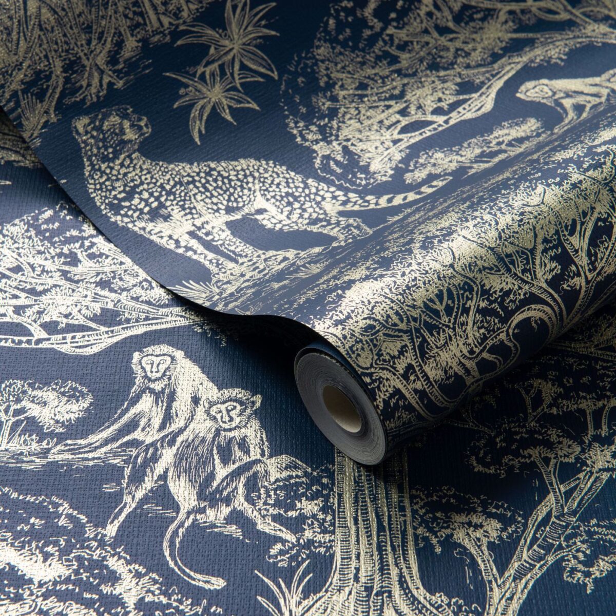 Kisumu Wallpaper - Midnight / Luxe by Kisumu Wallpaper - Midnight / Luxe from