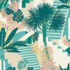 multicolour botanical wallpaper from clarke & clarke