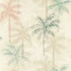 neutral botanical wallpaper from clarke & clarke