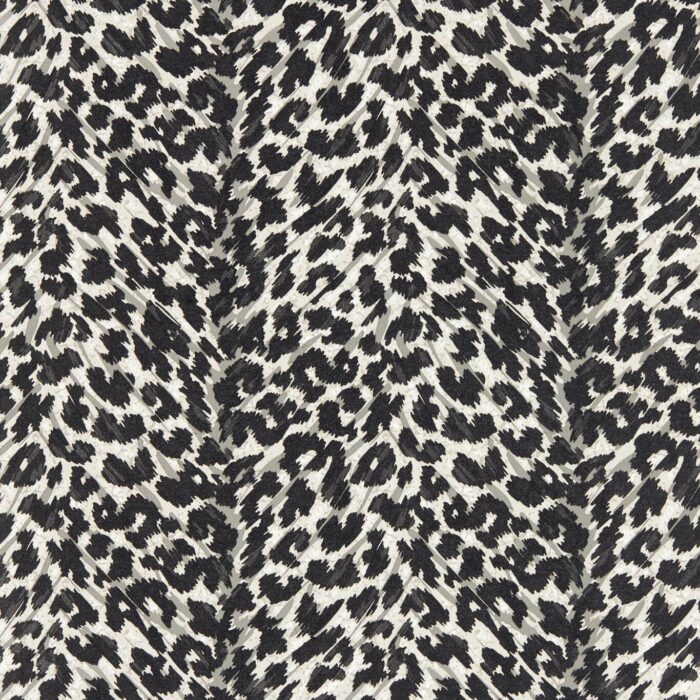 Pokot Wallpaper - Noir fabric swatch W0190/04