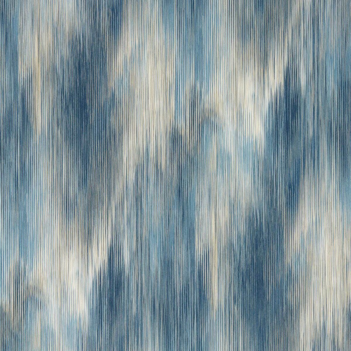 Serengeti Wallpaper - Midnight by blue contemporary wallpaper from clarke & clarke