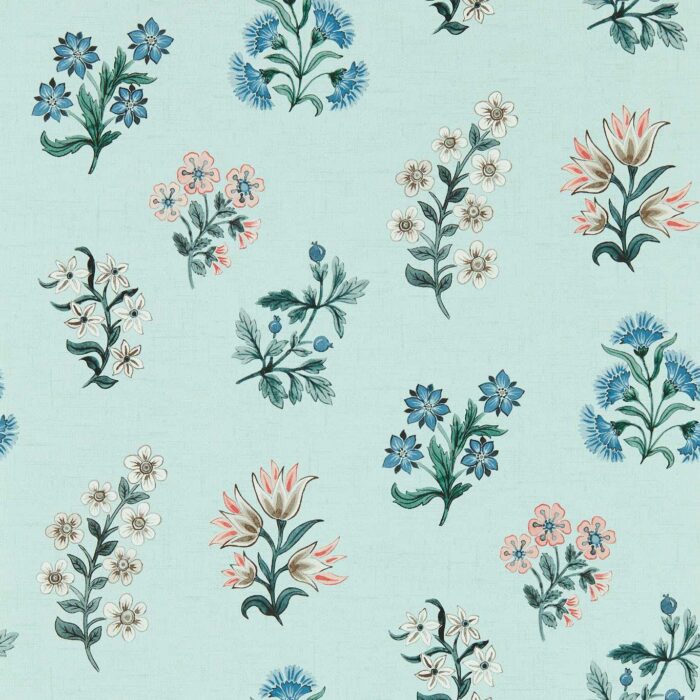 Leiden Wallpaper - Seaglass fabric swatch W0194/04