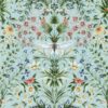blue botanical wallpaper from clarke & clarke