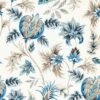 blue botanical wallpaper from clarke & clarke