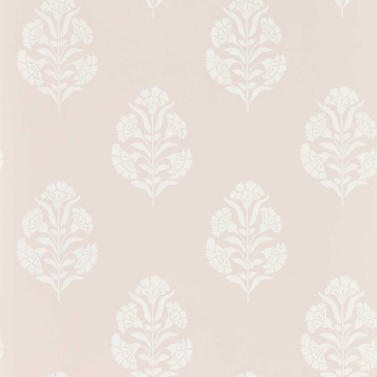 pink botanical wallpaper from clarke & clarke