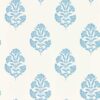 blue botanical wallpaper from clarke & clarke