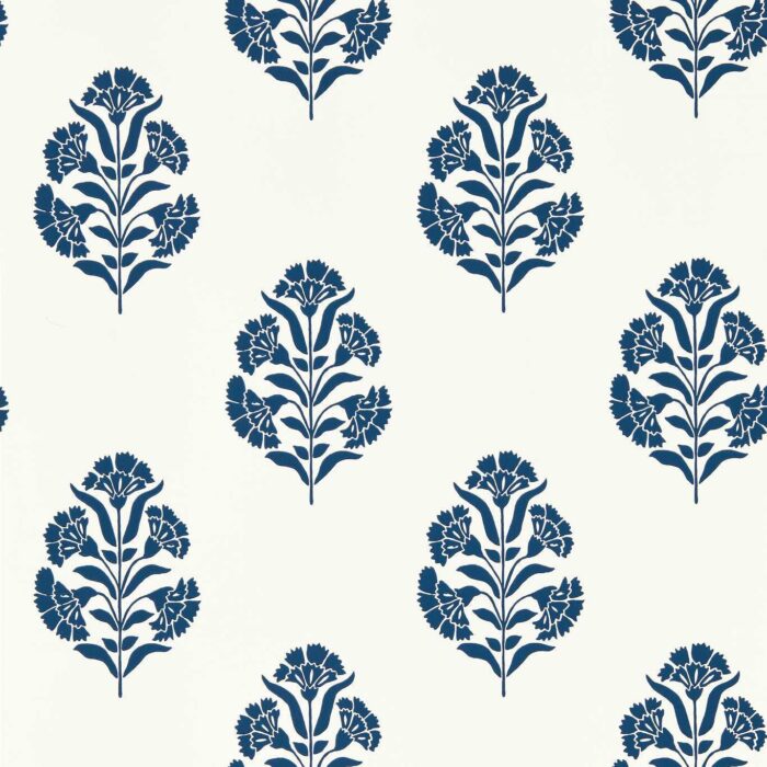 Standen Wallpaper - Midnight fabric swatch W0199/03