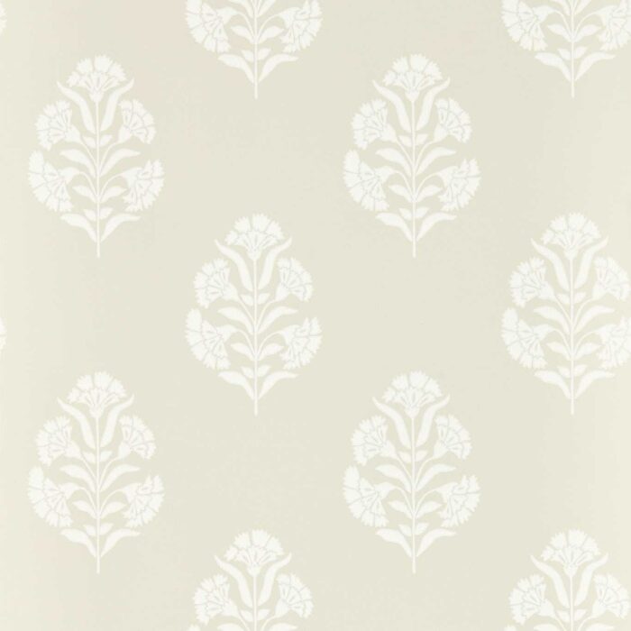 Standen Wallpaper - Natural fabric swatch W0199/05