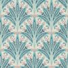 blue botanical wallpaper from clarke & clarke