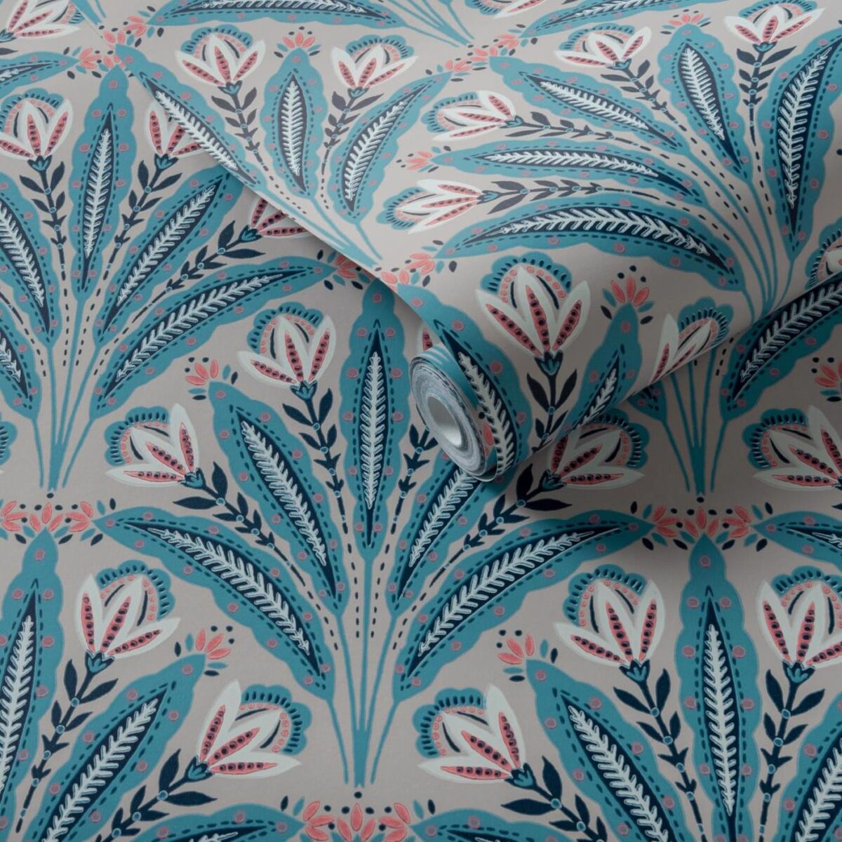 Attingham Wallpaper - Mineral by Attingham Wallpaper - Mineral from
