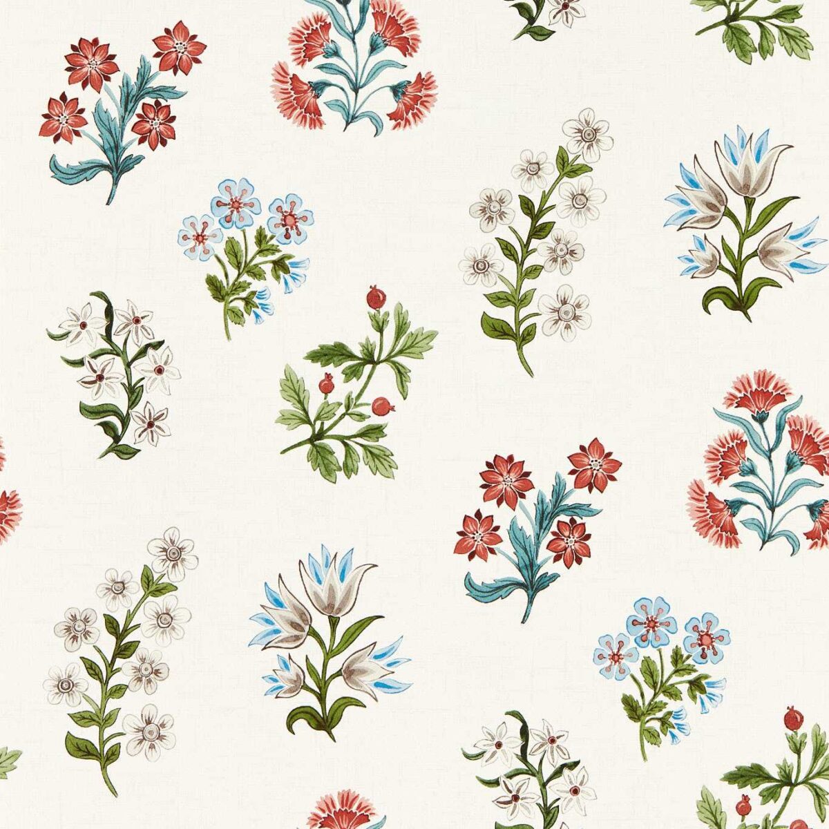 Leiden Wallpaper - Coral by Leiden Wallpaper - Coral from