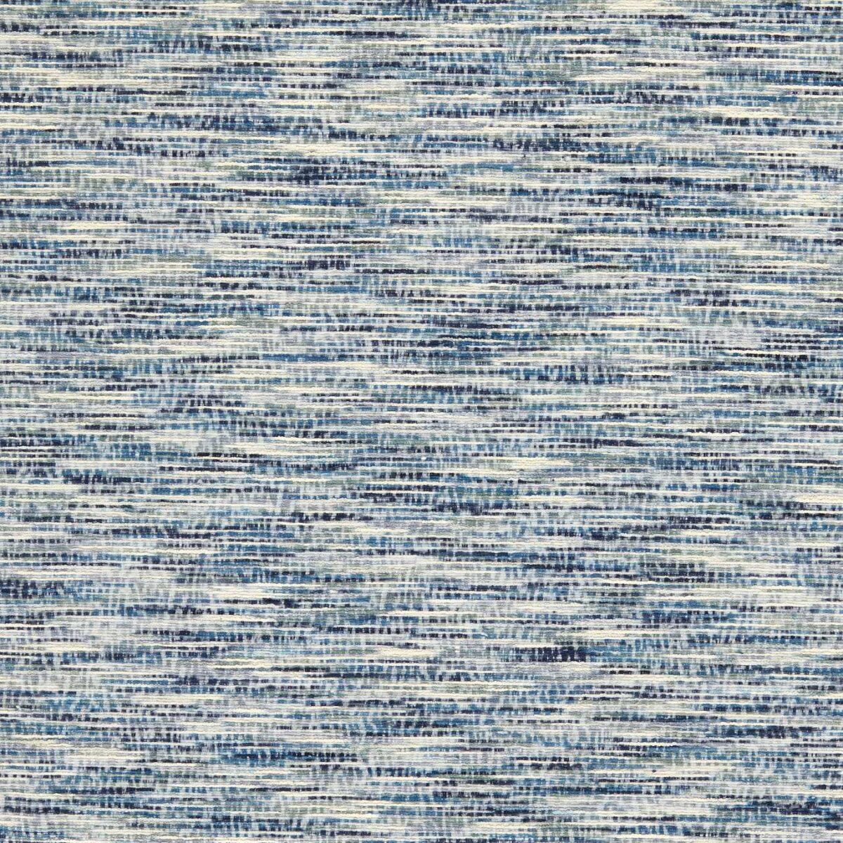 Dritto Fabric - Denim by blue contemporary woven fabric from Clarke & Clarke