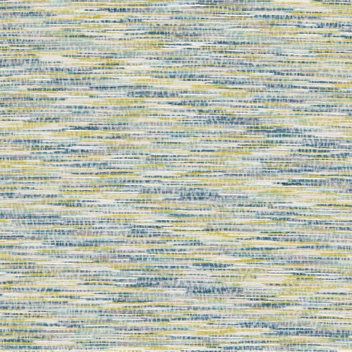 Dritto Fabric - Peacock by yellow contemporary woven fabric from Clarke & Clarke