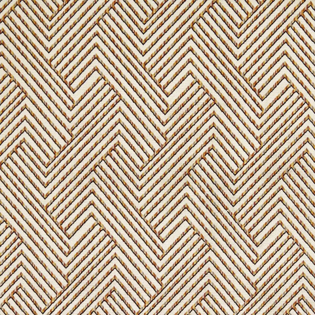 Grassetto Fabric - Bronze by brown contemporary velvet-chenille fabric from Clarke & Clarke